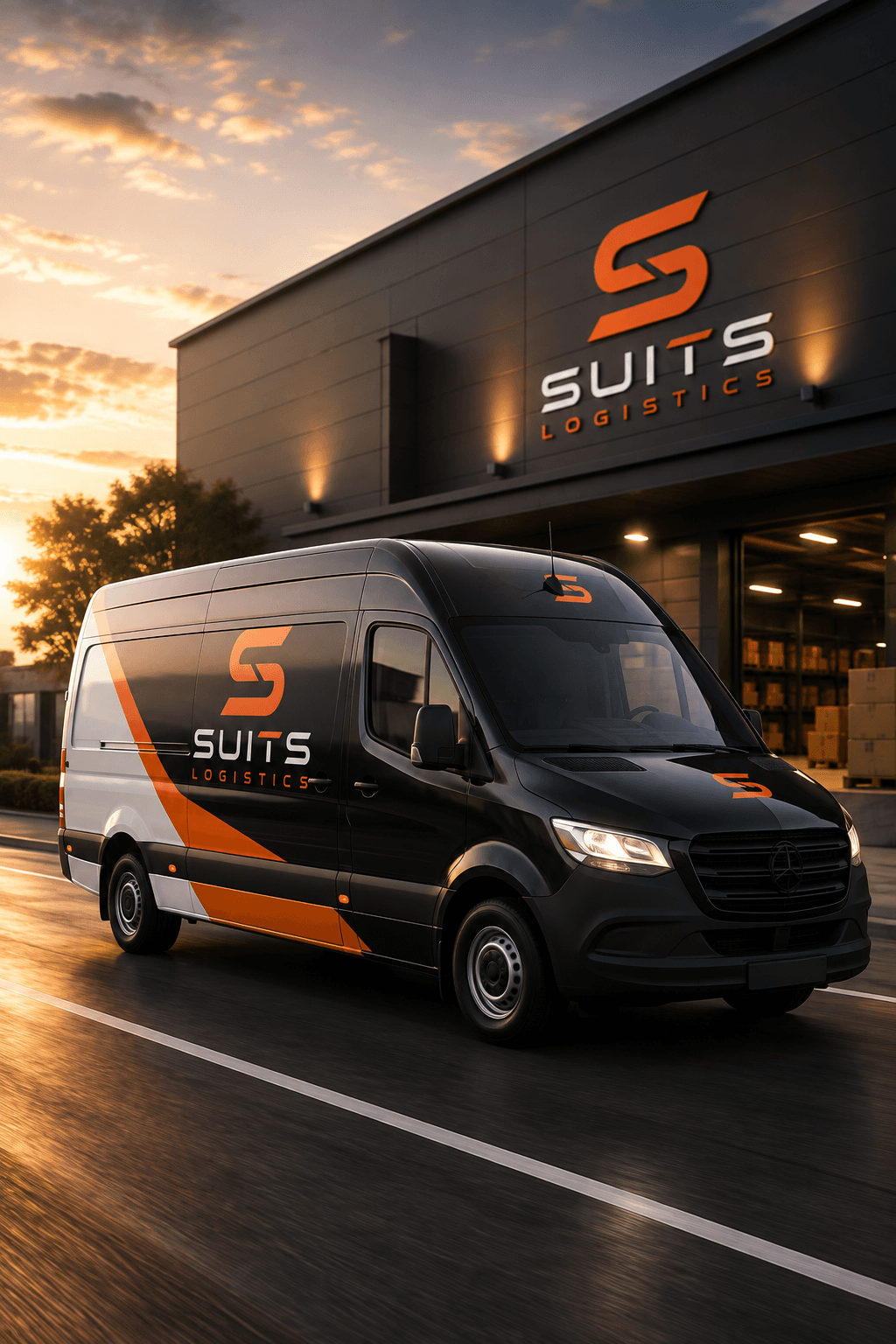 Suits Logistics at a public event